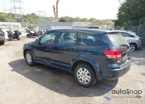 2015 Dodge Journey American Value Pkg from USA, damaged, VIN 3C4PDCAB8FT631725